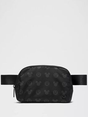 lululemon athletica | Bags | Nwt Lululemon Everywhere Belt Bag Black W Black  White Stripe Strap | Poshmark